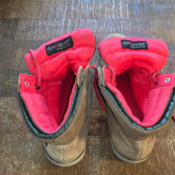 The North Face Women's Tan Suede Boots - Picture 9 of 12